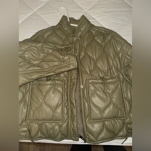 Zara quilted bomber